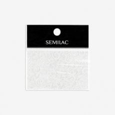 13 Folia Transferowa Semilac White Lace koronka