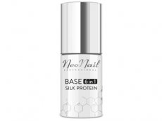 Lakier hybrydowy UV 7,2 ml - Base 6 in1 Silk Protein