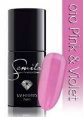 SH010 010 UV Hybrid Semilac Pink & Violet 7ml