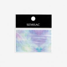 09 Semilac Nail transfer foil Pink & Blue Marble