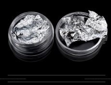 Aluminium Nail Art Folie-zilver