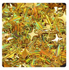 Star holo confetti - Gold