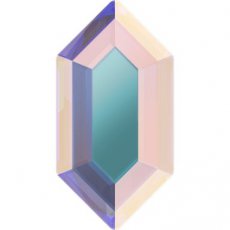 Swarovski Crystals Elongated Hexagon AB SS 8,2x4,2mm 10st.
