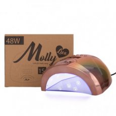 UV LED lampa  24/48 W MollyLux 1s  goud