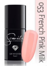 SH053 053 UV Hybrid Semilac French Pink Milk 7ml