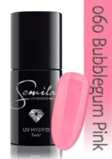 SH060 060 UV Hybrid Semilac Bubblegum Pink 7ml