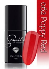 062 UV Hybrid Semilac Poppy Red 7ml