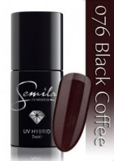 076 UV Hybrid Semilac Black Coffee 7ml
