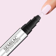SPS610 S610 Semilac One Step Hybrid Barely Pink 3ml