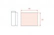 Table Towels 33x48cm (40 stuks per rol )  LEMON